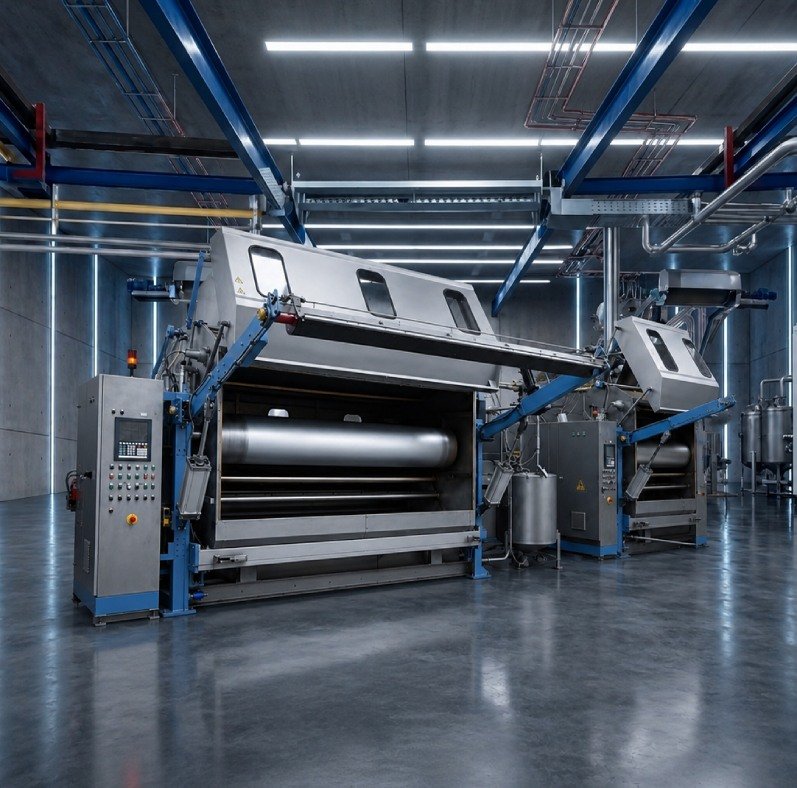 Long Tube Rapid Fabric Dyeing Machine